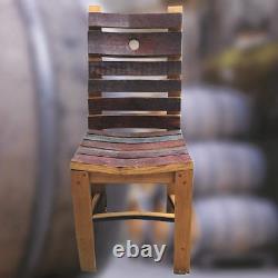 Style Rustique Recyclé Baril De Vin De Chêne Massif Stave Chaise De Jardin Meubles