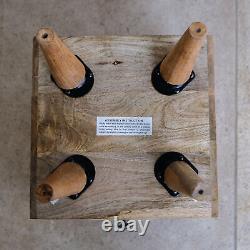 Table de chevet en bois avec tiroir de rangement pour armoire de chambre à coucher style scandinave