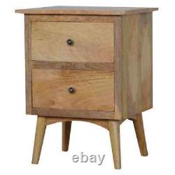Table de chevet nordique en bois, armoire vintage, table d'appoint scandinave Nilson