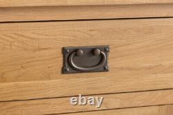 Toledo Chêne Grand Buffet / Solid Wood Side Cabinet Armoire Unité De Rangement